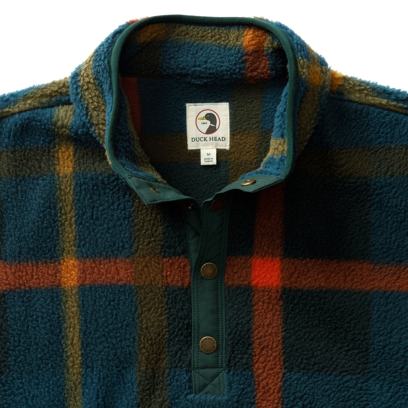 Pineview Fleece 1/4 Snap Pullover - Pine Grove