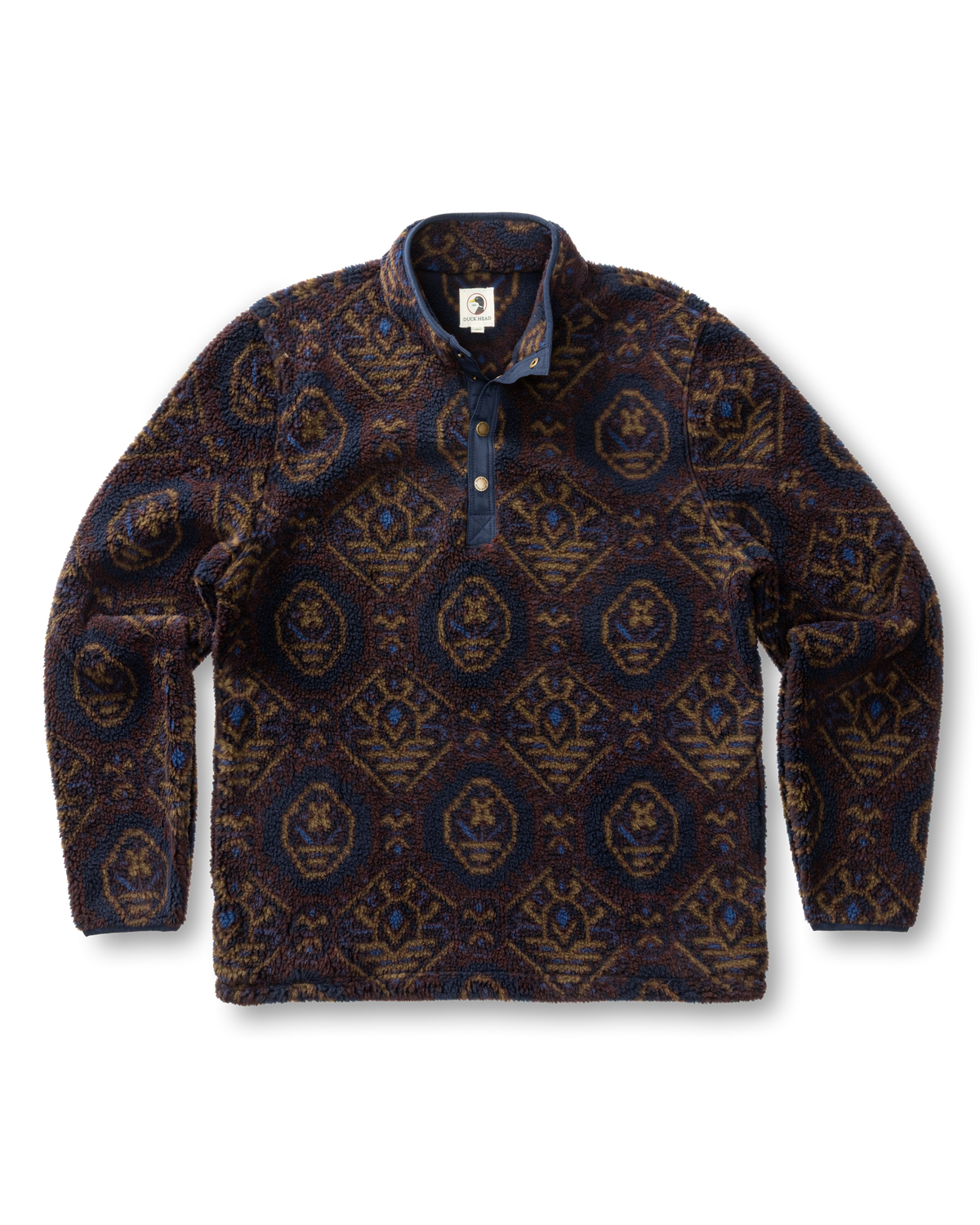 Pineview Fleece 1/4 Snap Pullover - Deep Navy