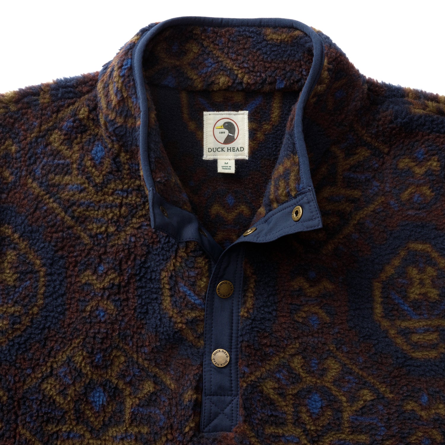 Pineview Fleece 1/4 Snap Pullover - Deep Navy