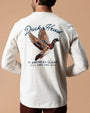 Flying Wood Duck T-Shirt - Antique White