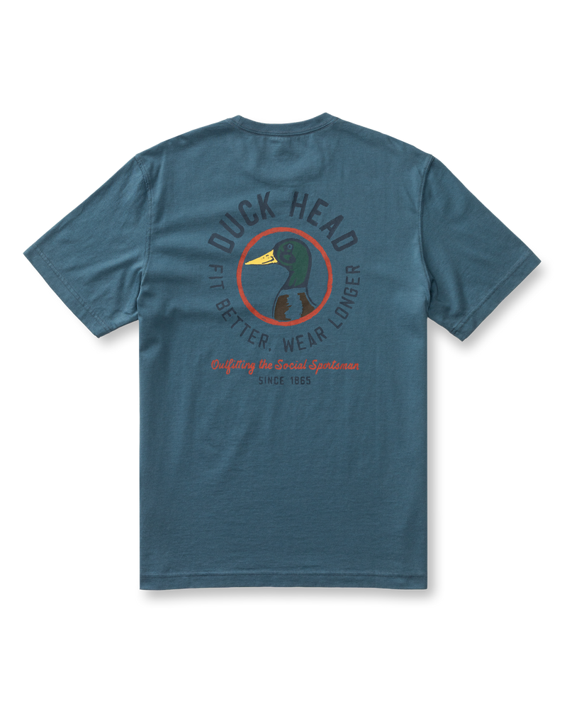 Fit Better Wear Longer T-Shirt - Stormy Teal