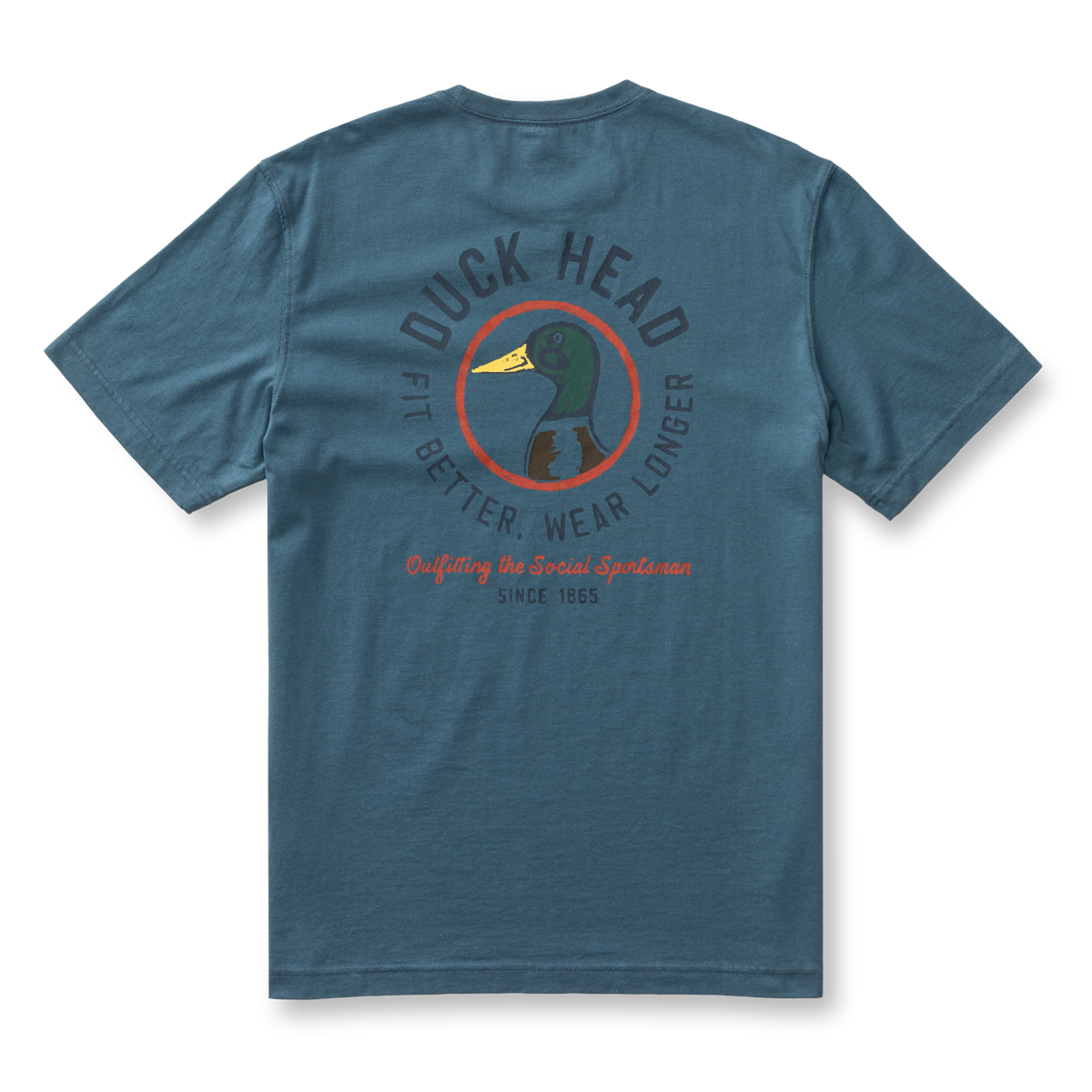 Fit Better Wear Longer T-Shirt - Stormy Teal