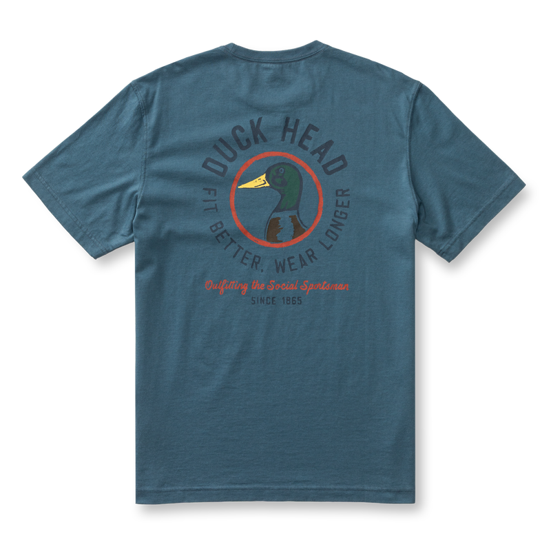 Fit Better Wear Longer T-Shirt - Stormy Teal