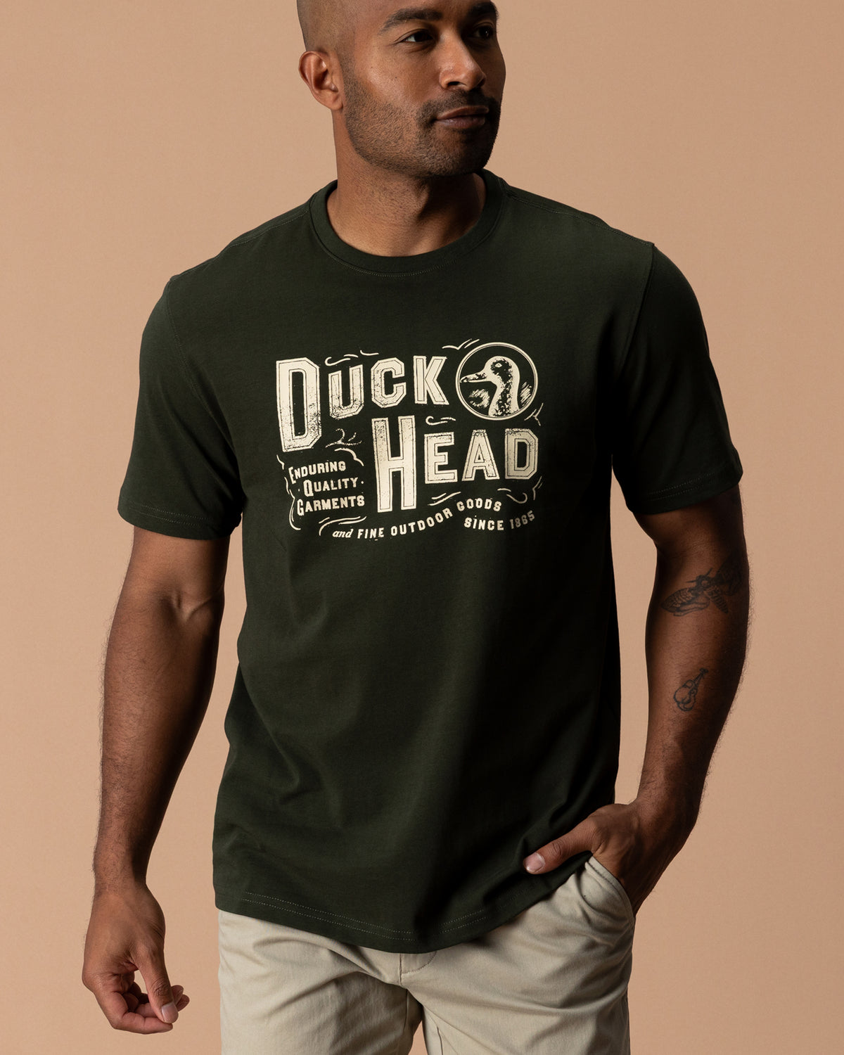 Fine Outdoor Goods T-Shirt - Dark Forest Green