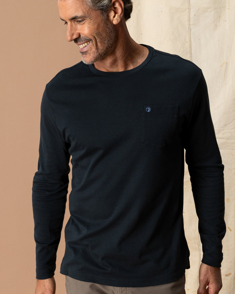 Tindale Pima Cotton Jersey T-Shirt - Carbon Navy