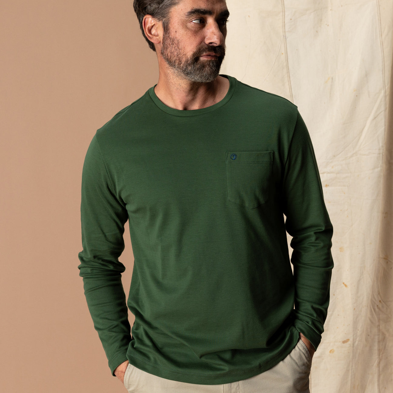 Tindale Pima Cotton Jersey T-Shirt - Pine Grove