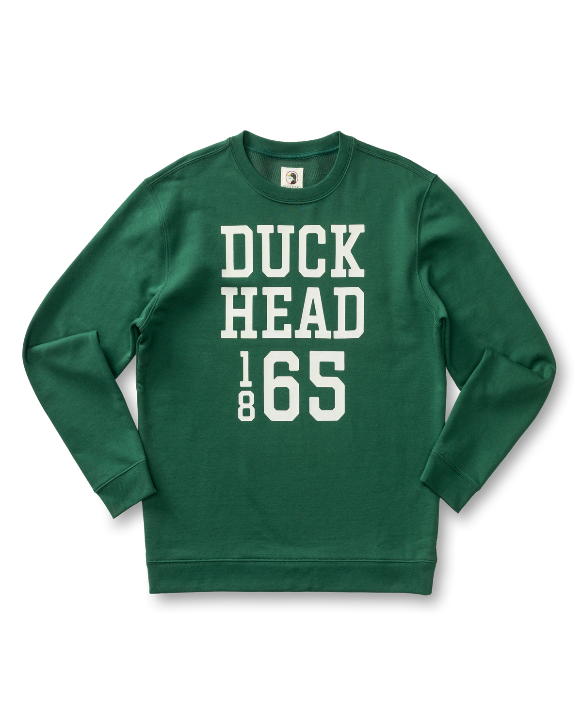 French Terry Crewneck Sweatshirt - Hunter Green