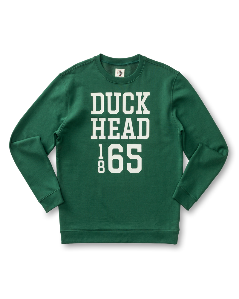 French Terry Crewneck Sweatshirt - Hunter Green