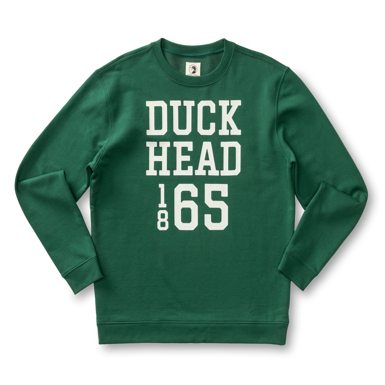 French Terry Crewneck Sweatshirt - Hunter Green