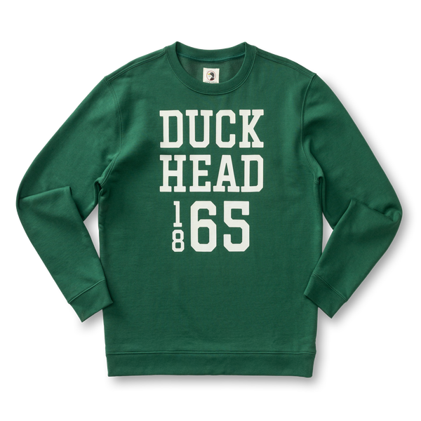 French Terry Crewneck Sweatshirt - Hunter Green