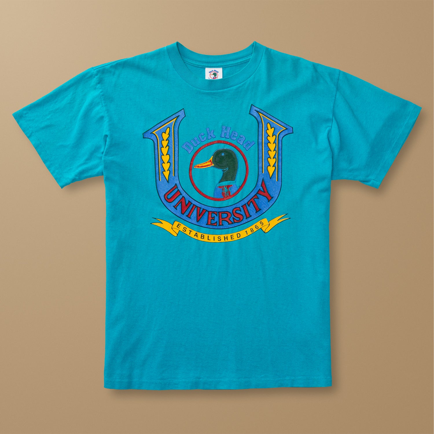 Single Stitched Duck Head University T-Shirt  L