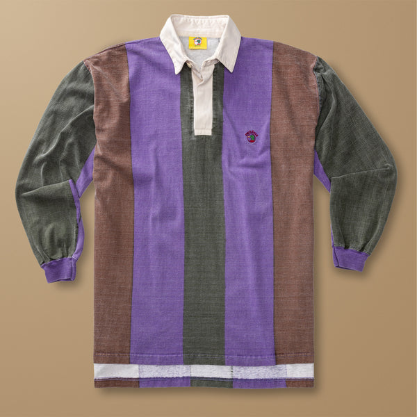 Striped Rugby Shirt L - Duck Head Vintage