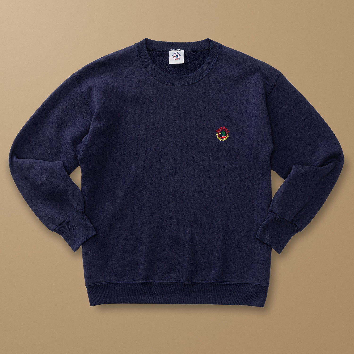 Embroidered Logo Crewneck Sweatshirt M