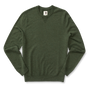 Henson Merino Crewneck Sweater - Pine Green Heather