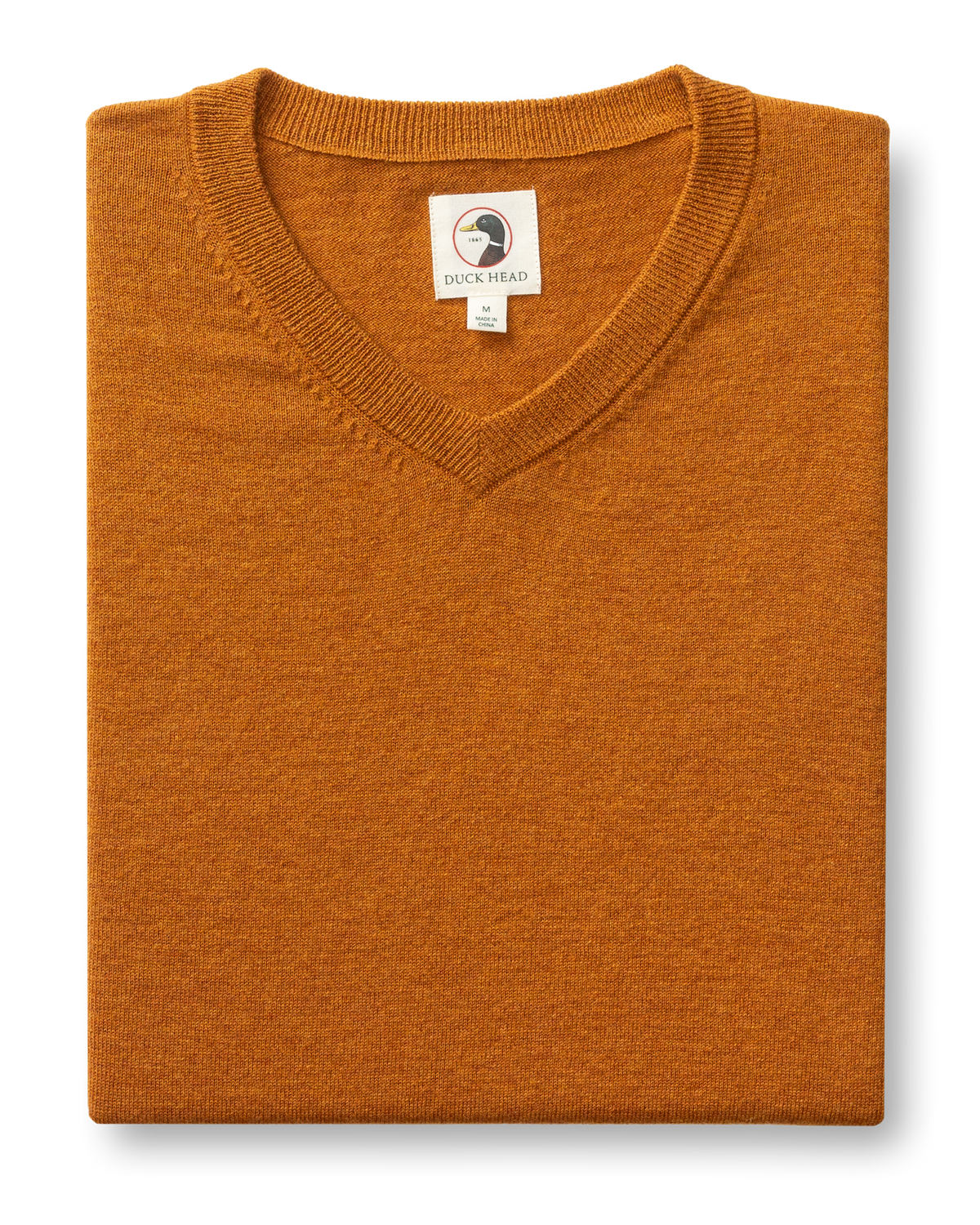 Buckley Merino V-Neck Sweater - Spiced Oak Heather