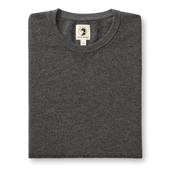 Henson Merino Crewneck Sweater - Brushed Nickel