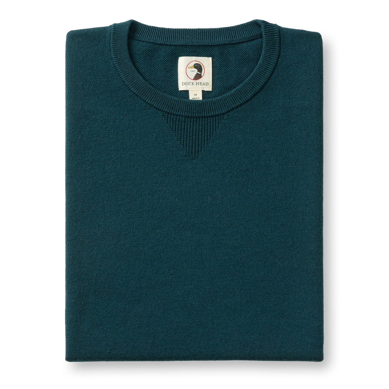 Henson Merino Crewneck Sweater - Emerald Green