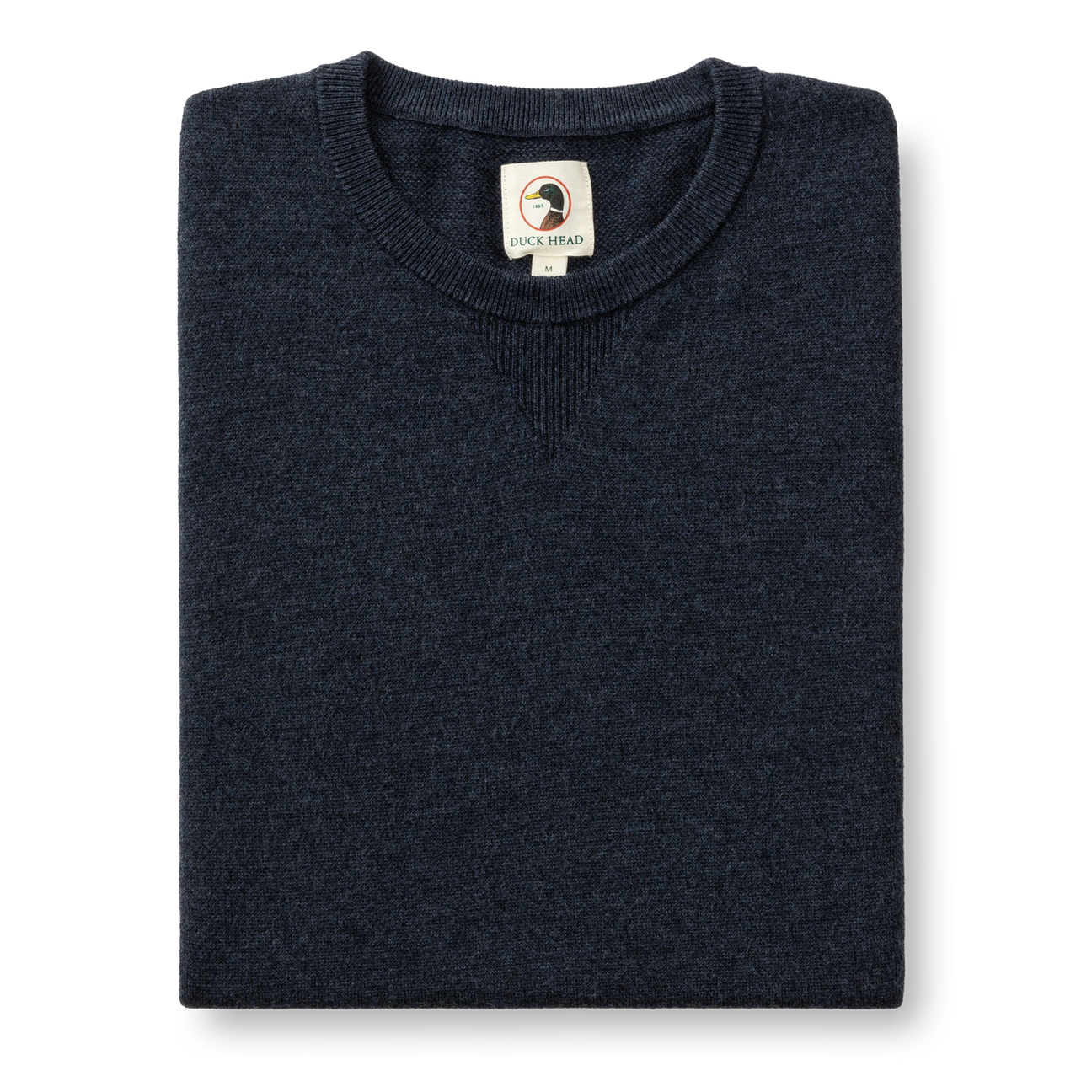 Henson Merino Crewneck Sweater - Navy Heather