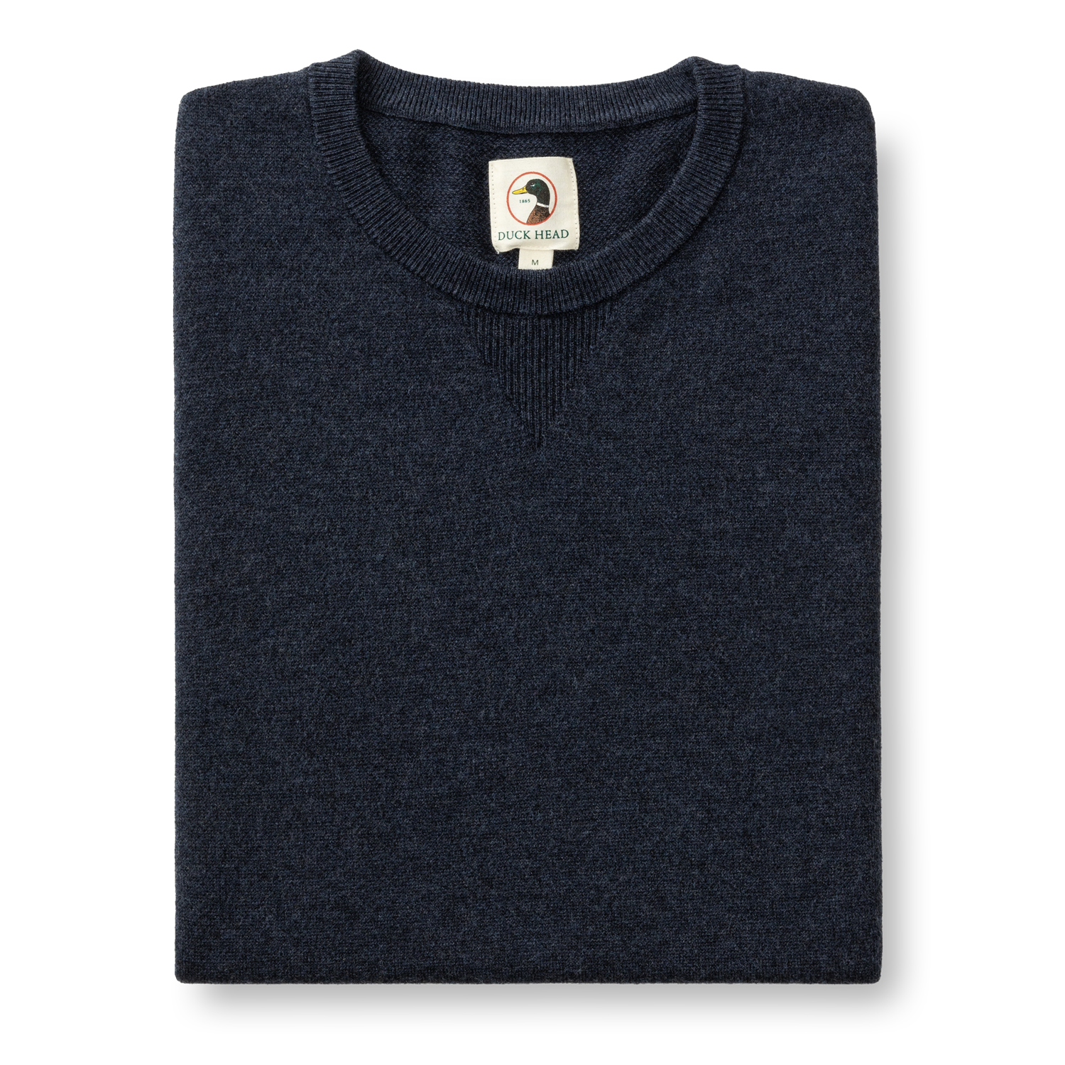 Henson Merino Crewneck Sweater - Navy Heather