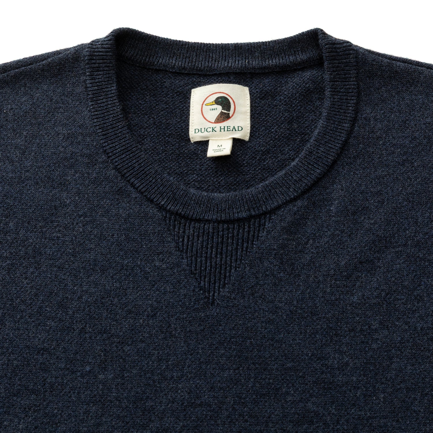 Henson Merino Crewneck Sweater - Navy Heather