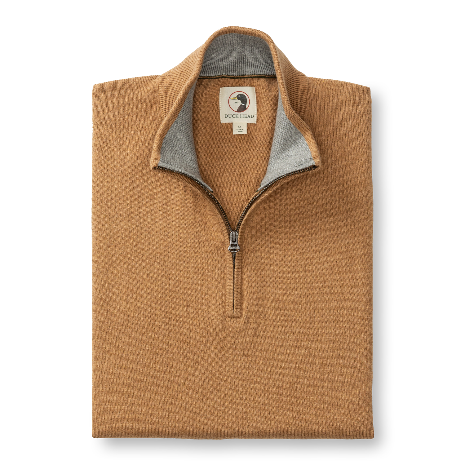 Ridley 1/4 Zip Sweater - Camel