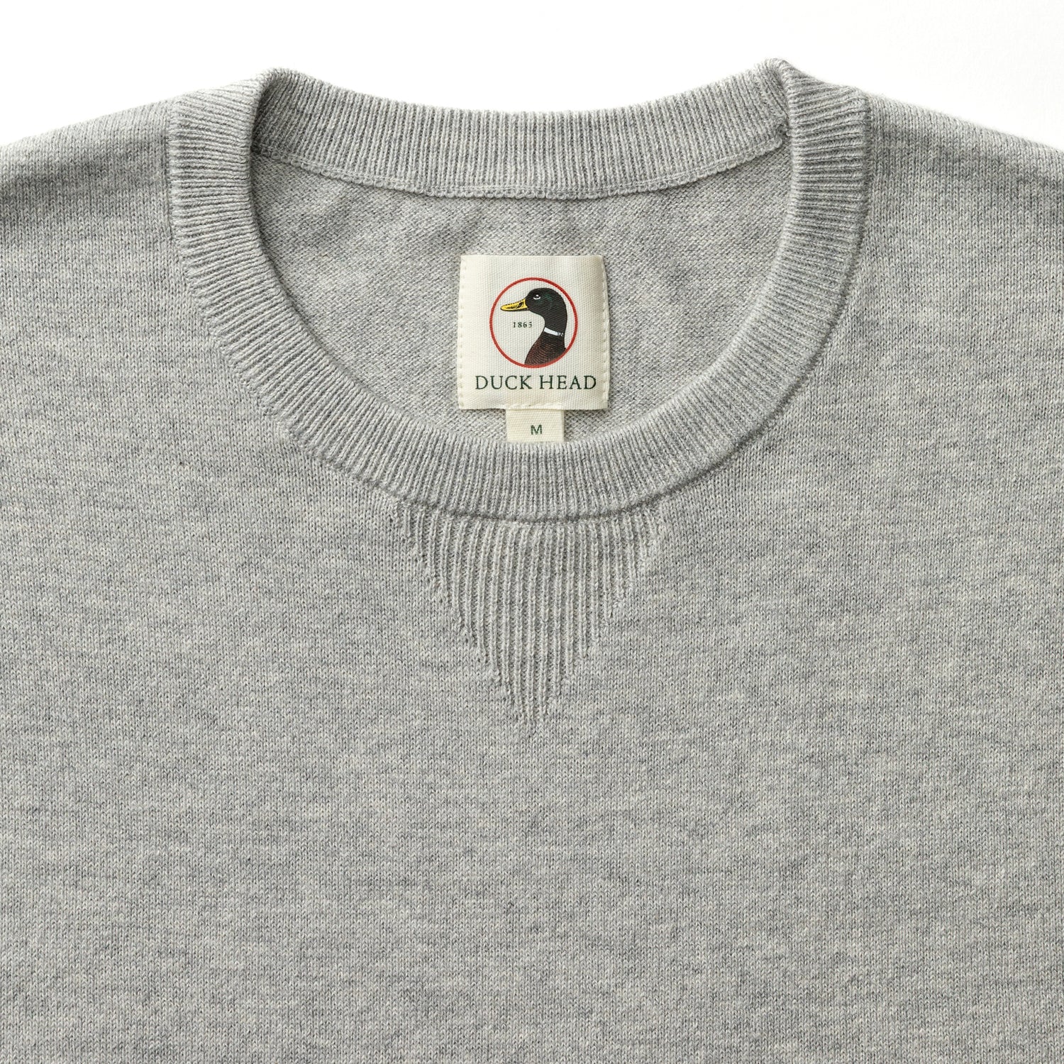 Henson Jersey Crewneck Sweater - Heather Grey