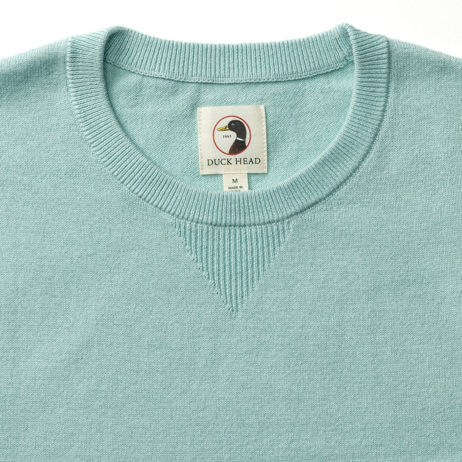 Henson Jersey Crewneck Sweater - Pastel Blue Heather