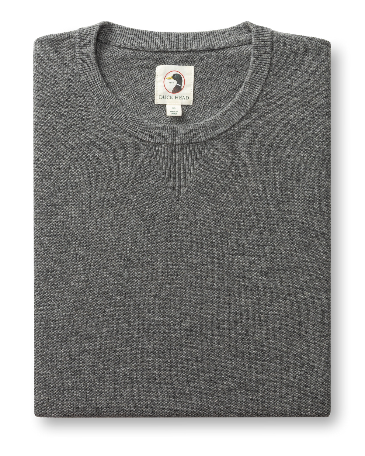 Henson Merino Crewneck Sweater - Brushed Nickel Heather
