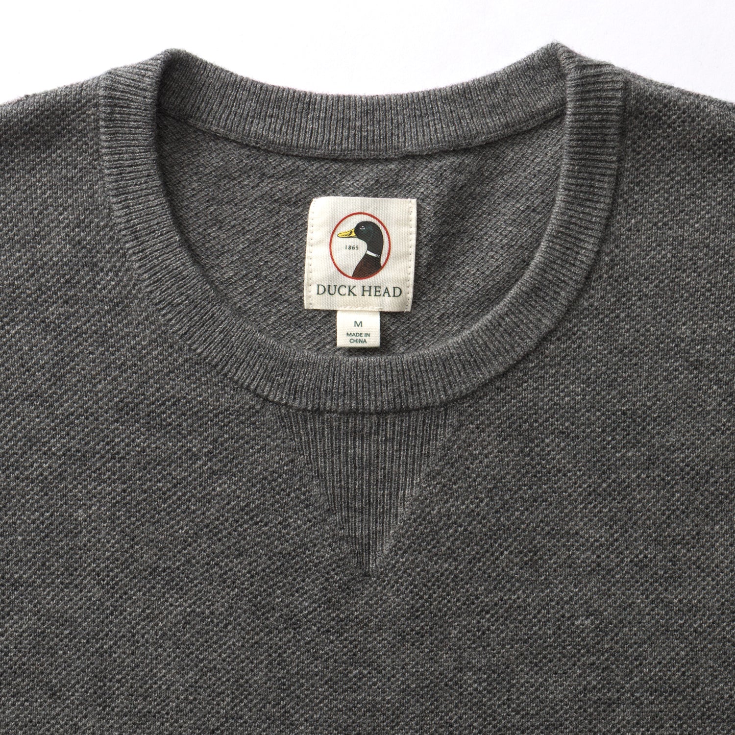 Henson Merino Crewneck Sweater - Brushed Nickel Heather