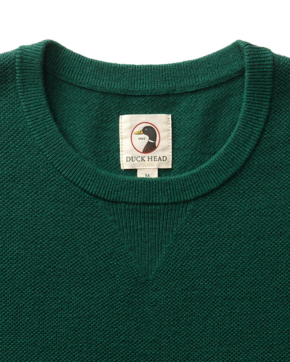 Henson Merino Crewneck Sweater - Hunter Green