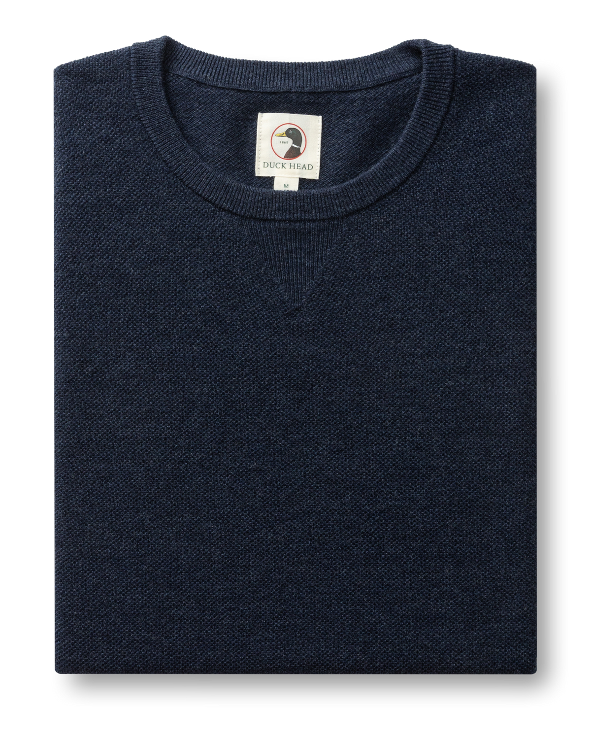 Henson Merino Crewneck Sweater - Navy Heather