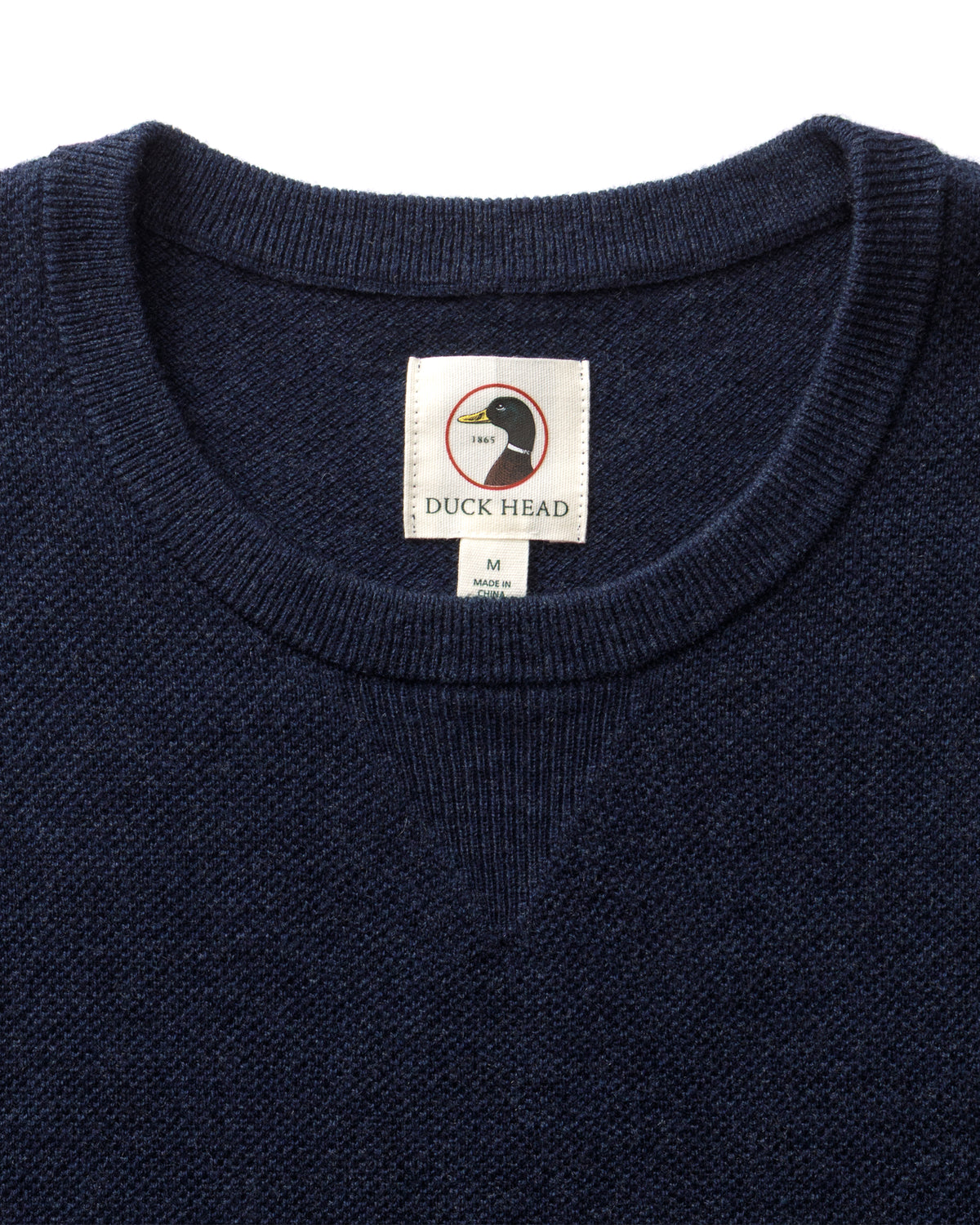Henson Merino Crewneck Sweater - Navy Heather