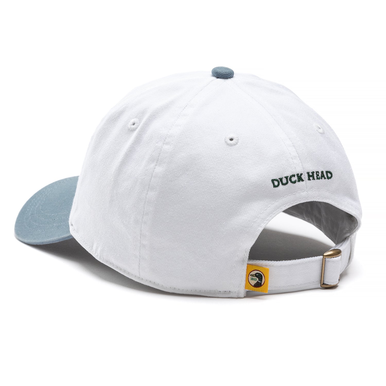 Circle Patch Twill Hat - White