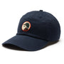Circle Patch Twill Hat - Navy