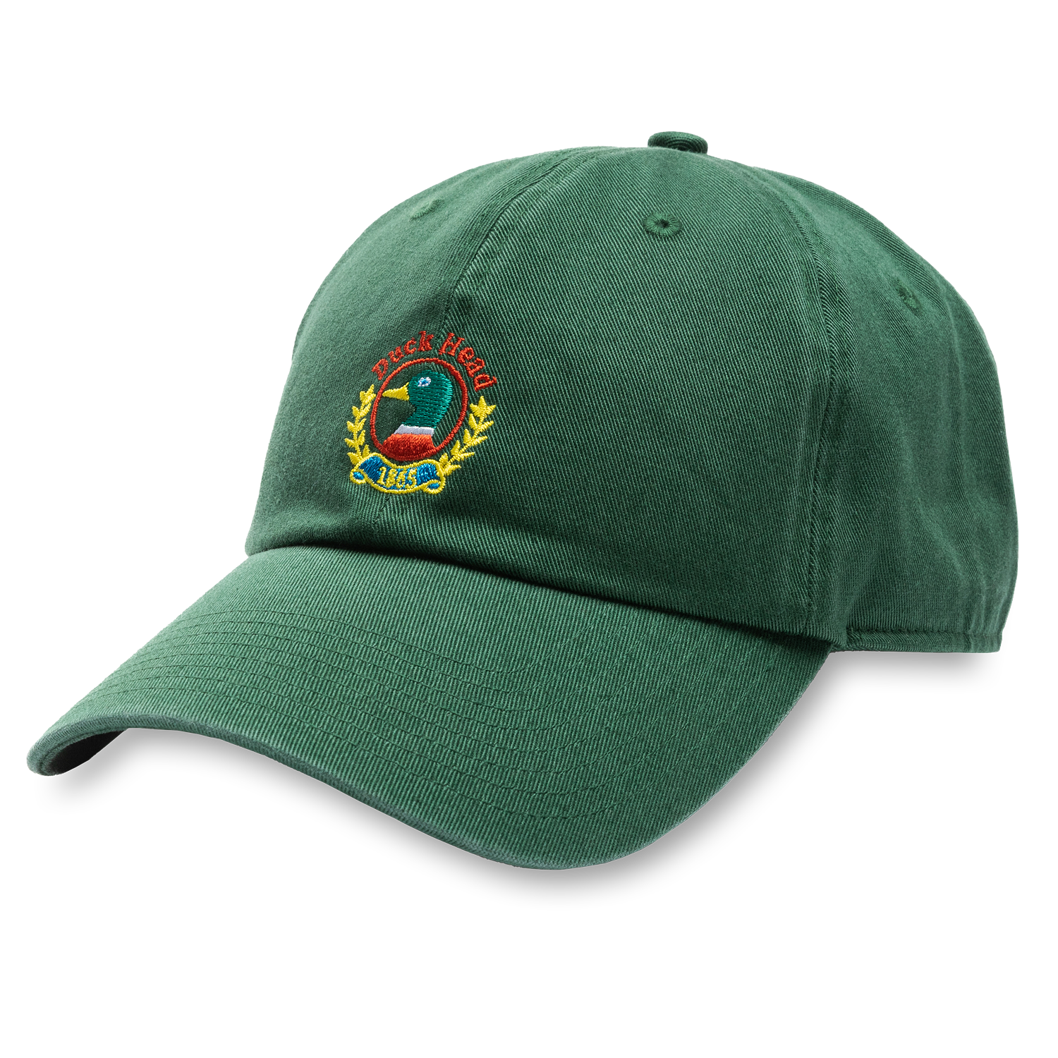 Embroidered Crest Hat - Trekking Green