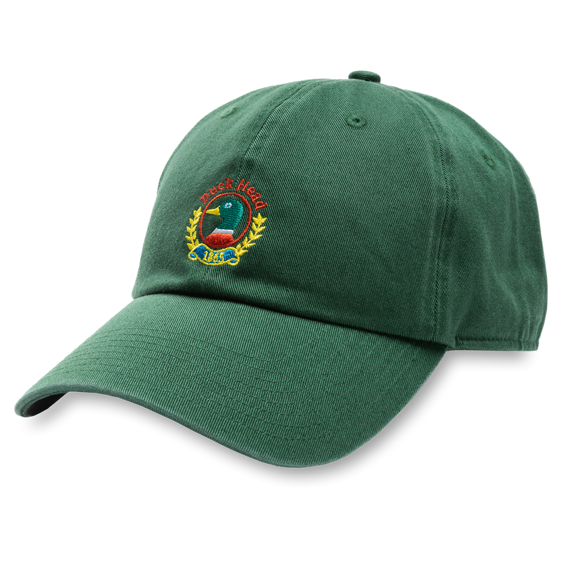 Embroidered Crest Hat - Trekking Green