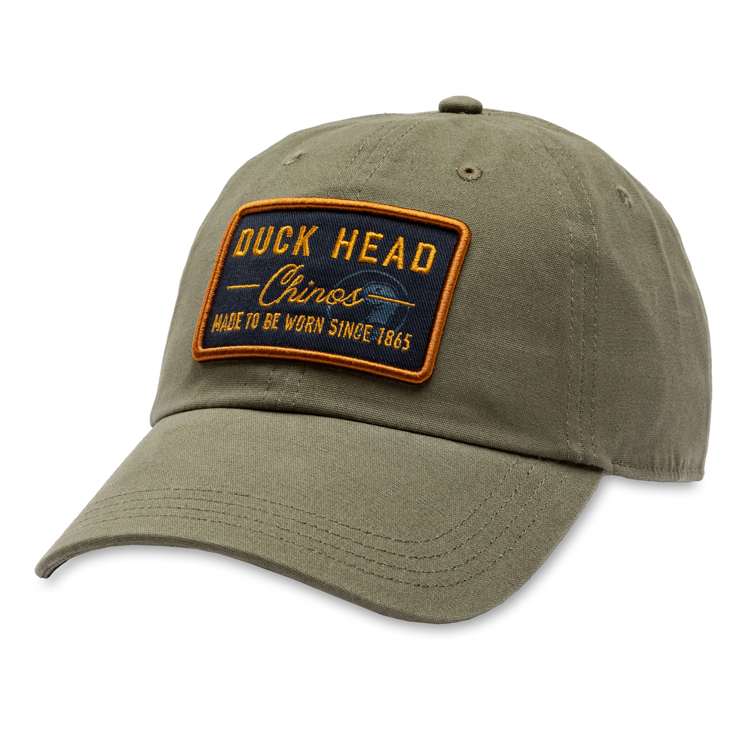 Duck Head Chinos Patch Canvas Hat