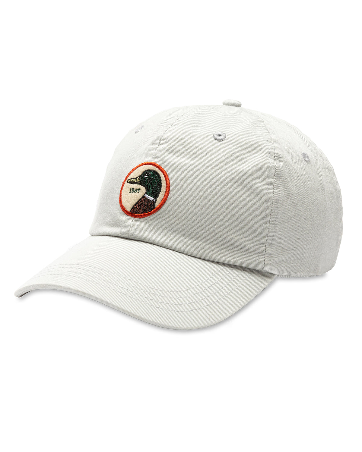 Circle Patch Twill Hat - Ash