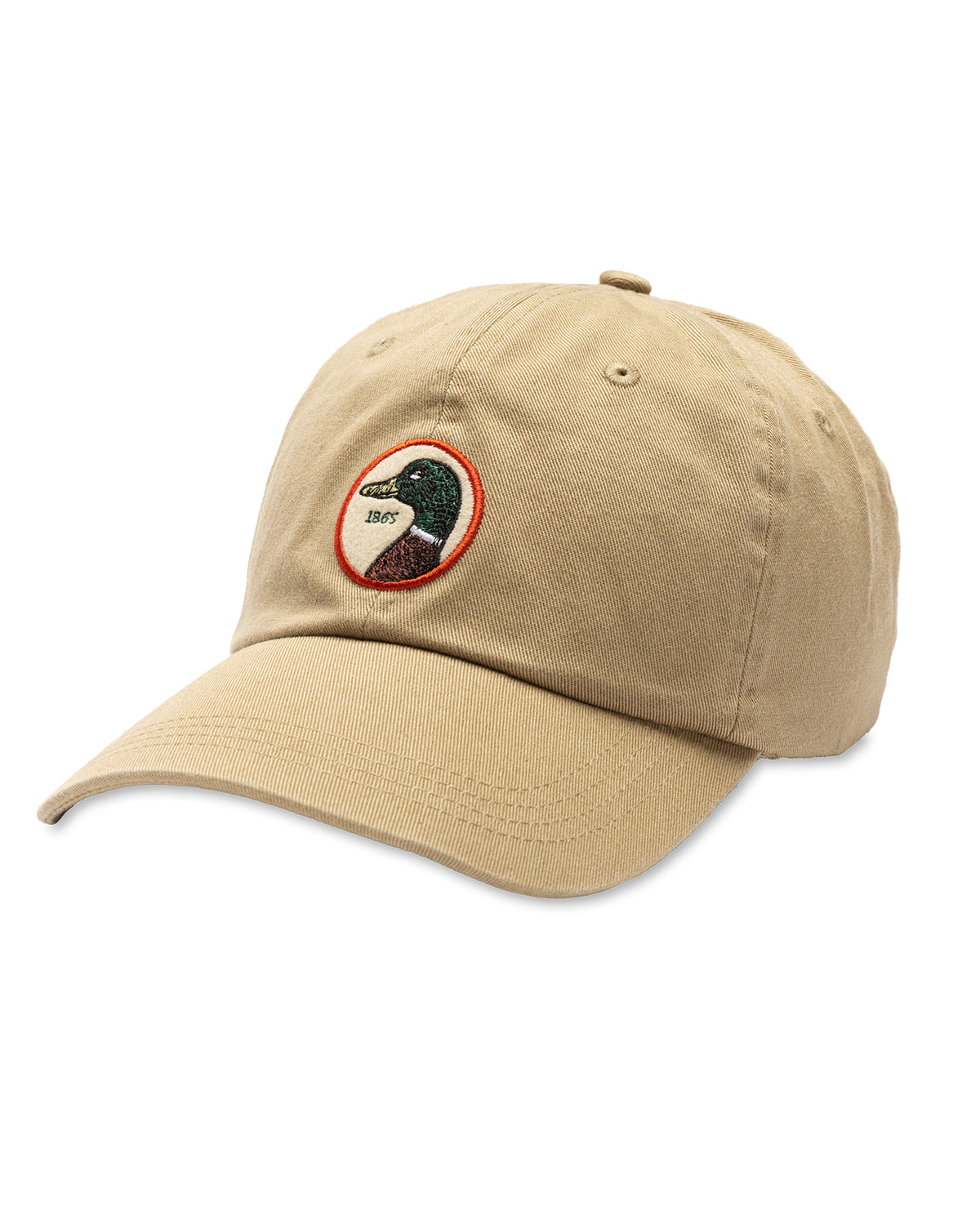 Circle Patch Twill Hat - Khaki