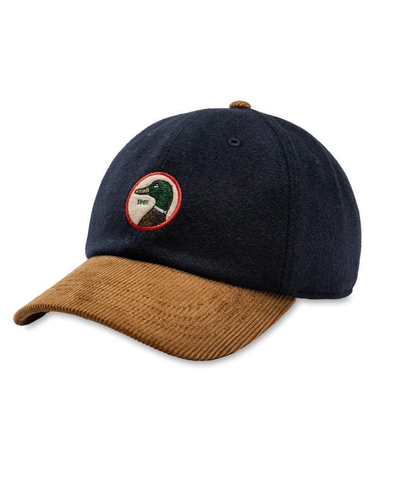 Circle Patch Twill Hat - Carbon Navy