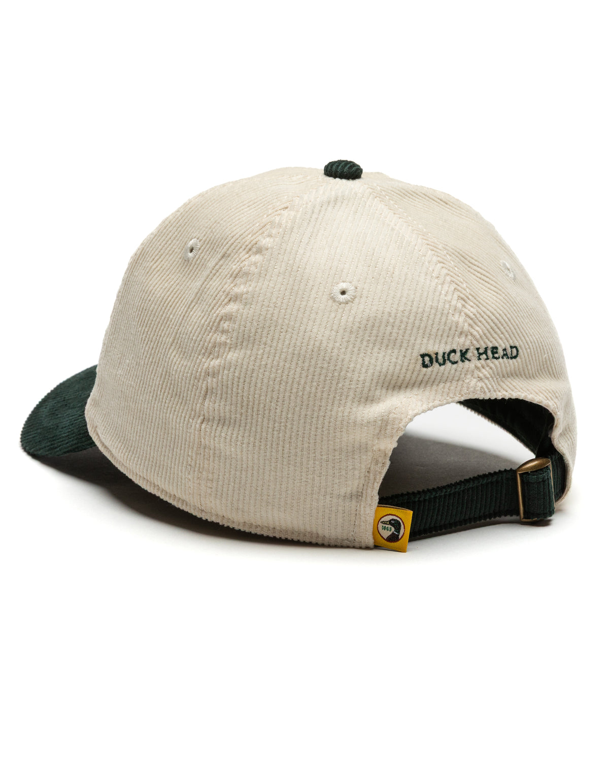 Circle Patch Twill Hat - Antique White