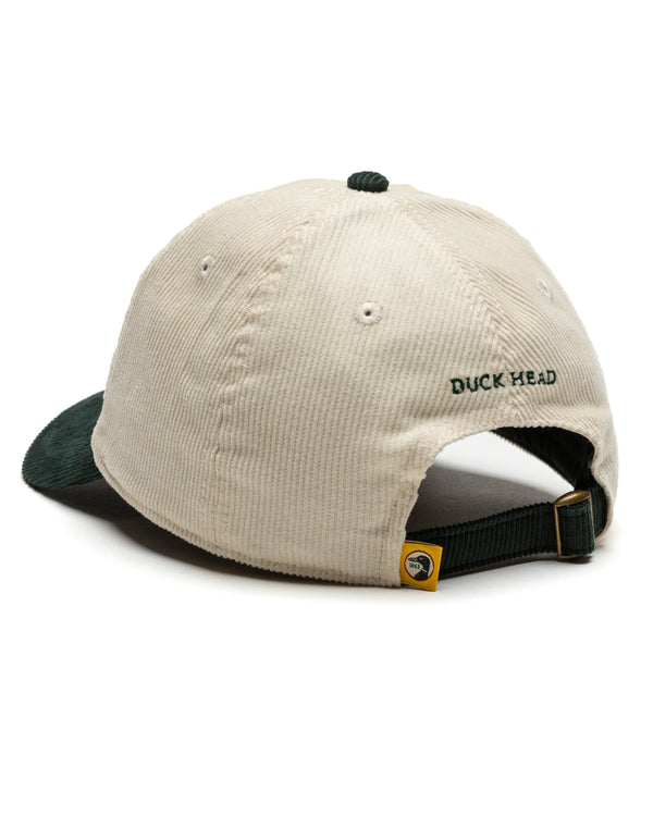 Circle Patch Twill Hat - Antique White
