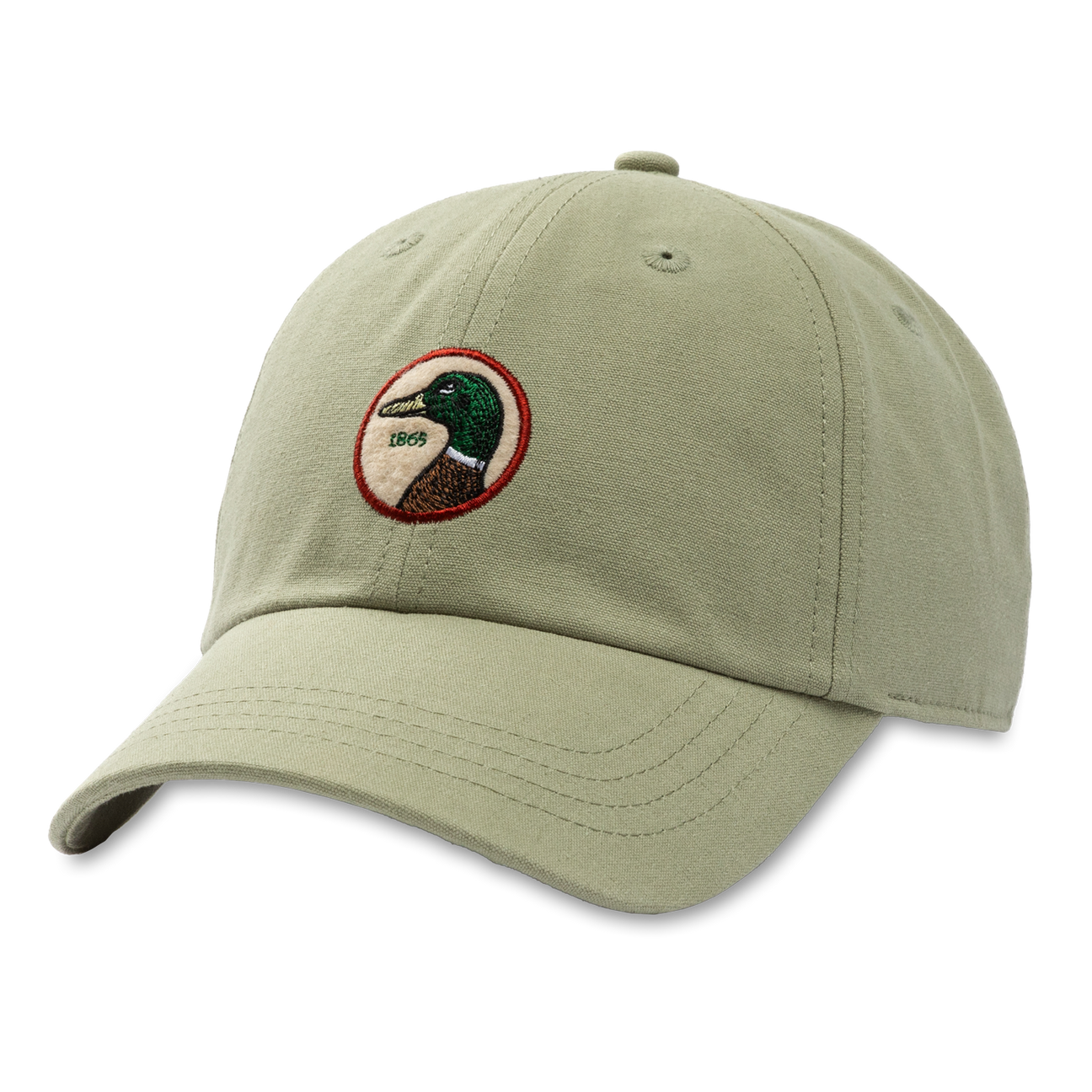 Circle Patch Canvas Hat - Sprout