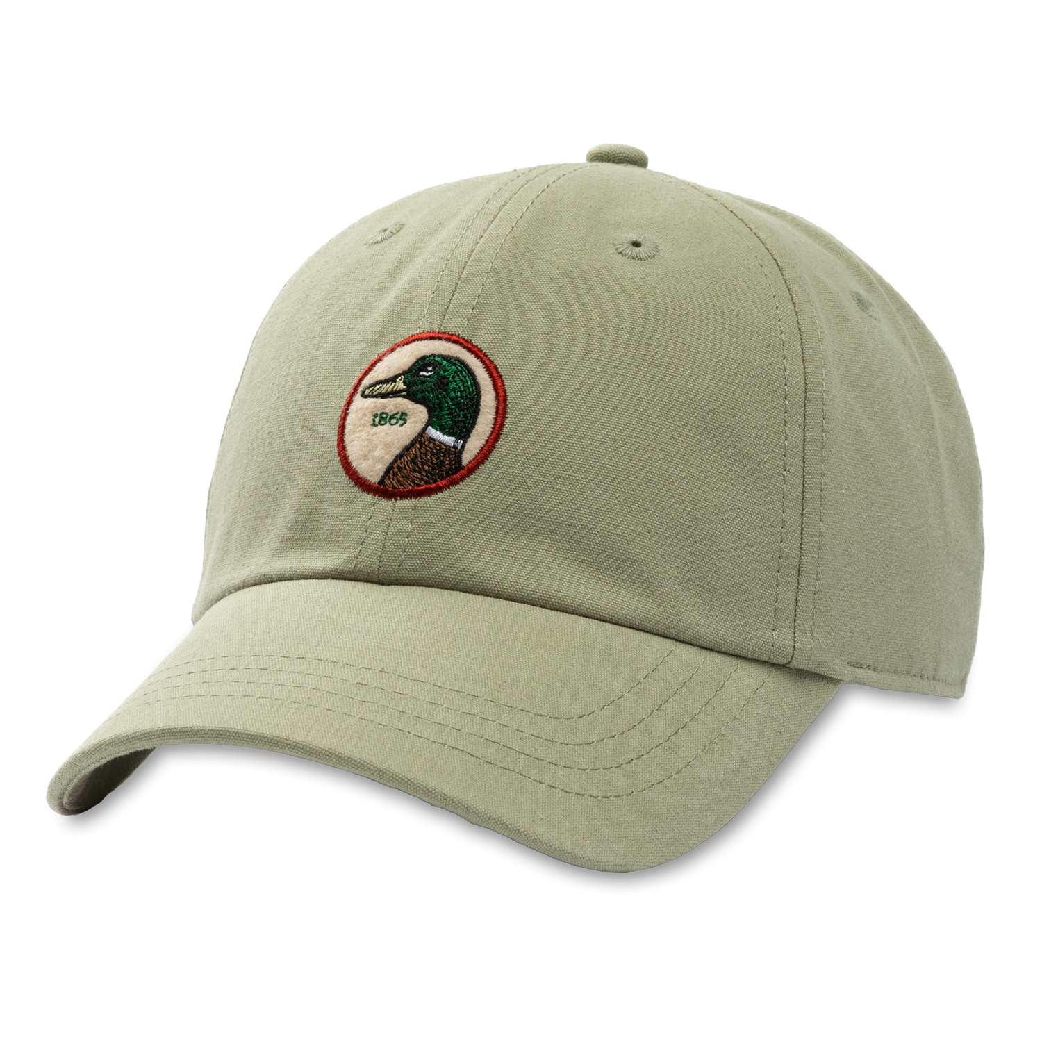 Circle Patch Canvas Hat - Sprout