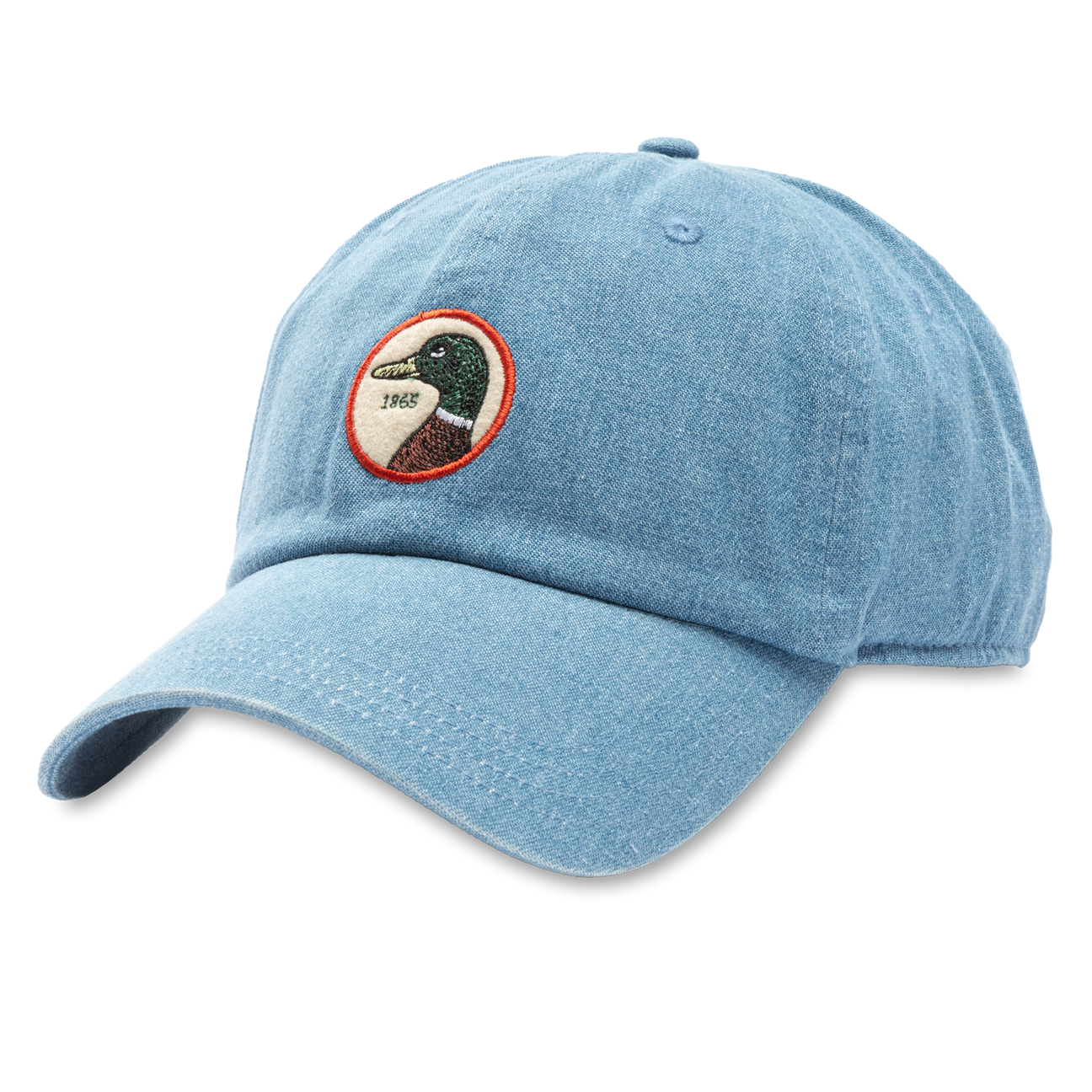 Circle Patch Denim Hat