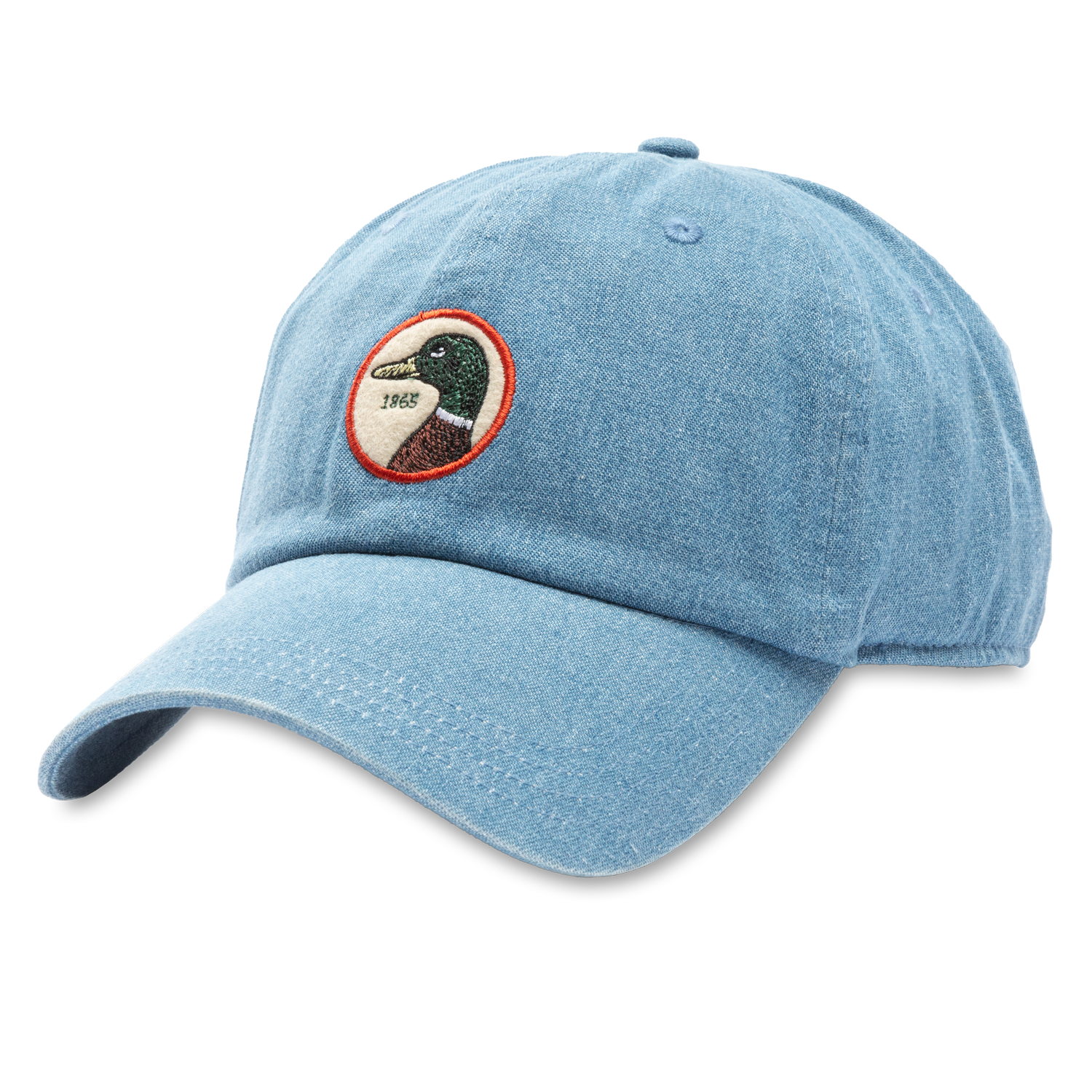Circle Patch Denim Hat