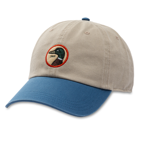 Circle Patch Twill Hat - Feather Grey