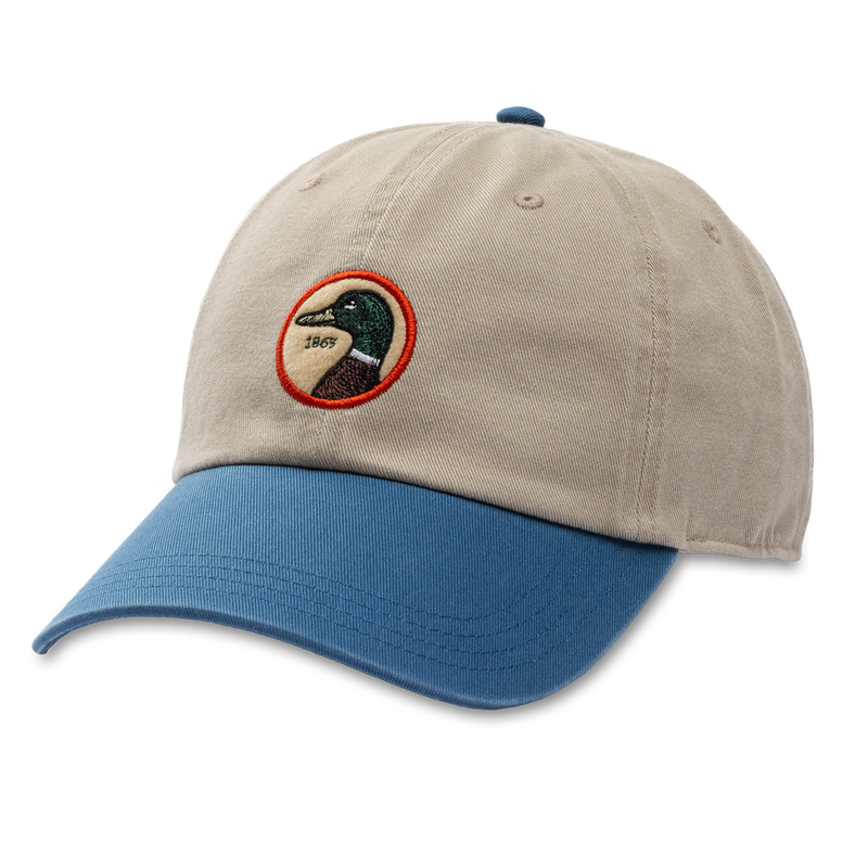 Circle Patch Twill Hat - Feather Grey