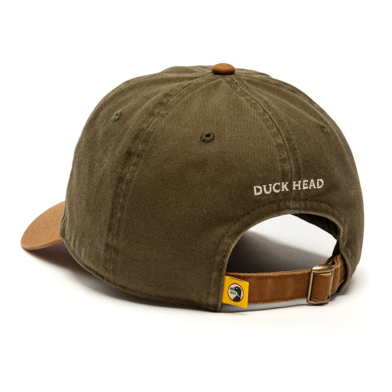 Circle Patch Twill Hat - Dark Olive