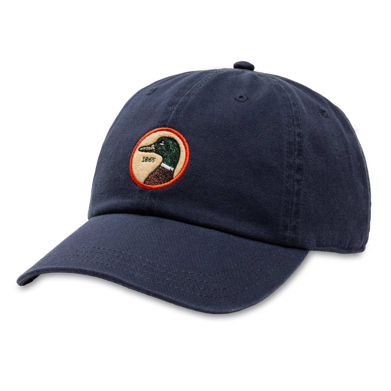 Circle Patch Twill Hat - Maritime Blue